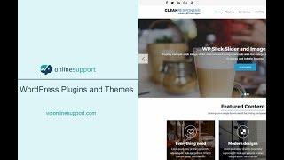 WordPress plugins iClean Responsive WordPress Theme