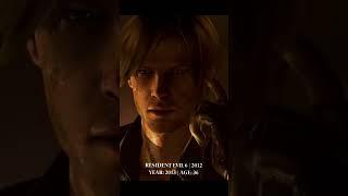 Resident evil √ Леон Кеннеди сквозь годы #residentevil #shorts