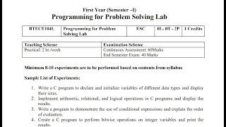 Experiment 12: Implement a C program to find the largest and smallest elements in an array | DBATU