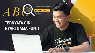 4 TIPS Untuk Nyari NAMA FONT!