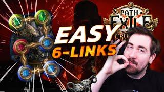 EASIEST Ways of getting 6-LINKS in Path of Exile!