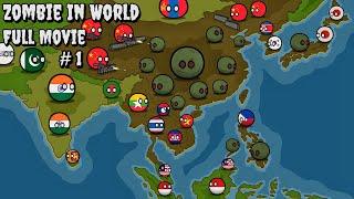 Zombie invasion in the world / Full Movie / #1 / Countryballs