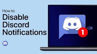 How To Disable Discord Notifications & Sounds on Windows PC