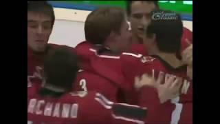 World Juniors 2008.  All of Canada's Goals vs Sweden. Gold Medal Game.