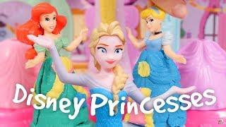 Play-Doh Disney princess dolls & hair salon.