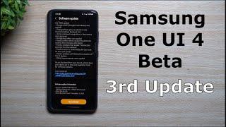 Samsung One UI 4 Beta - 3rd Update Is Here | This Is What It Fixed