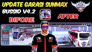 KODENAME GARASI BUSSID V4.2‼️ GARASI SUNMAX UPDATE ‼️ ANIMASI TUKANG CUCI BUSSID  NOSTALGIA