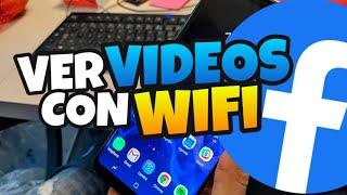  Como VER los VIDEOS de FACEBOOK solo con WIFI [No consumir DATOS] 