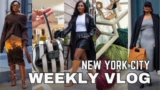 of course I ended new york fashion week with shopping & a haul ︎