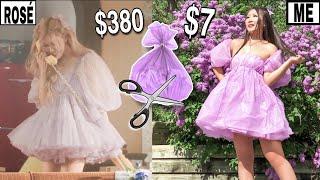 MAKING A PUFF SLEEVED MINI DRESS OUT OF PLASTIC BAGS