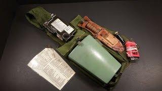 1967 Vietnam US Leg Holster Pilot Survival Kit Review Vintage Military Gadget Testing