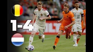 Belgia VS Belanda 1-4 All Goals and Highlights 2022 HD