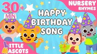 Happy Birthday Song + Wheels On The Bus + more Little Mascots Nursery Rhymes & Kids Songs