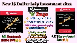 Multibit.cc | New hourly hyip Investment site 100% paying. 16.71$ live proof #hyipsdaily