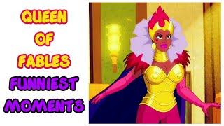 QUEEN OF FABLES - Funny Moments | Harley Quinn: The Animated Series