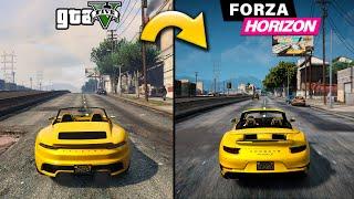 Nb Visual - Review in [4K] / Graphics mod for GTA 5 like Forza Horizon 5 / Best vegetation mod GTA V