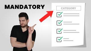 Make WordPress Post Categories Mandatory