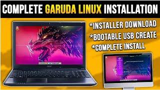 How to Install Garuda Linux On Any Windows Pc/Laptop 2024Indian OSDual Boot/Full Install