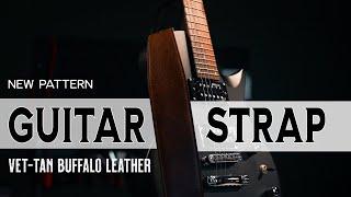 Odin Leather   Guitar strap build