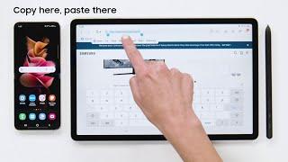 Galaxy Tips: How to copy & paste across devices | Samsung