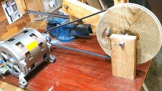 3 Ways How To Reuse OLD Washing Machine Motor For Homemade Tools