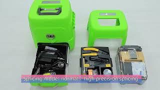 6 Motor AI-9 Fiber Optic Fusion Splicer Splicing Machine