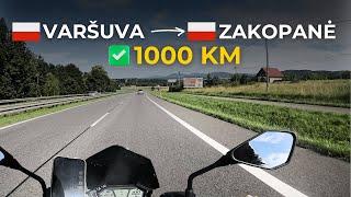 Nepamirštama kelionė: Vavelio Pilis Ir Zakopanė Pasiektas | 1000 km Motociklu Įveikta #2