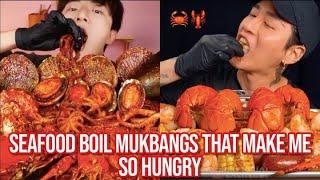 seafood boil mukbangs that make me SO hungry