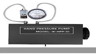 Differential Pressure Gauge Calibrator for HVAC, Laboratories, Room Pressure Monitoring Model: IK-H