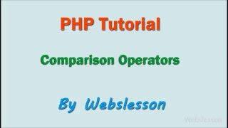 Comparison Operators - PHP Beginner Tutorial