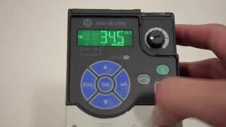 Allen-Bradley PowerFlex 525 VFD Motor Parameter Setup