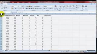 Microsoft Excel data analysis tool for statistics mean, median, hypothesis, regression