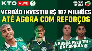 AO VIVO | PALMEIRAS INVESTE ALTO EM DUPLA E BUSCA MAIS REFORÇOS | VAI COMEÇAR A COPINHA 2025