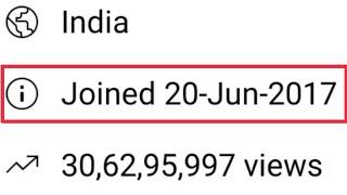 How To Check YouTube Channel Joined Time | Channel Created Date | kaise pata kare kab channel bana