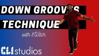 Down Grooves Technique | tWitch Full Hip-Hop Dance Class | CLI Studios