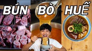 How to make Bun Bo Hue | Vietnamese Spicy Beef Noodle Soup