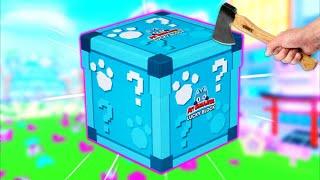 I OPENED THE FIRST *EVER* HUGE LUCKY BLOCK PLUSH IN PET SIMULATOR X!