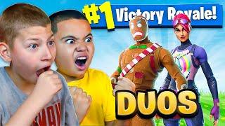 JAYDEN AND KAYLEN PLAY DUOS IN OG FORTNITE FOR THE FIRST TIME IN 7 YEARS! THEY TRASH TALKED!