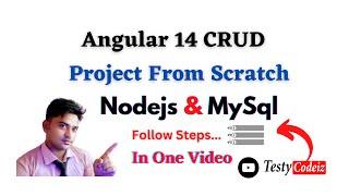 Angular 14 Project Tutorial, Angular crud with MEAN stack, Angular CRUD using Nodejs & MySQL