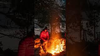 Winter camping in the Accursed Mountains  #hiking #solohiking #camping #winter #snow #travel