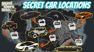 10 Rare Hidden Cars Location in GTA 5 | *NO MODS* Story mode | Mc ABLE #gta5