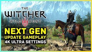 The Witcher 3 Next Gen Update Gameplay Part 1 4K PC Ultra Settings With Ray Tracing!