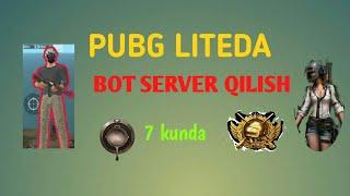 PUBG LITEDA BOT SERVER QILISH BEZ BAN 100% working