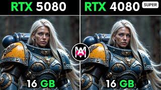 RTX 5080 VS RTX 4080 SUPER TEST IN 20 GAMES