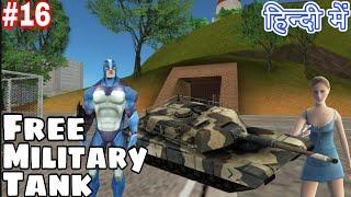 Free Military Tank Rope Hero Vice Town Secret Place Base Location Pink Blue Army Tank How to Mod apk