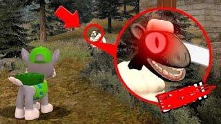 IF YOU SEE A CREEPY CARTOON SHEEP SCP PUPPY PATROL ONLINE GAME NEAR THE HOUSE, RUN! (Garry's Mod)