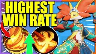 This FIRE SPIN DELPHOX BUILD is the Best Performing One | Pokemon Unite