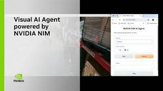 Visual AI Agent Powered by NVIDIA NIM