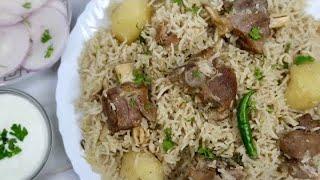 People who know this recipe are minting money Shadiyonwala White Mutton Pulao