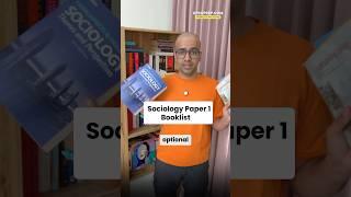 Sociology Paper 1 Booklist | UPSC CSE